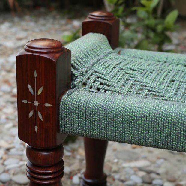 Charpai Bench - Wooden