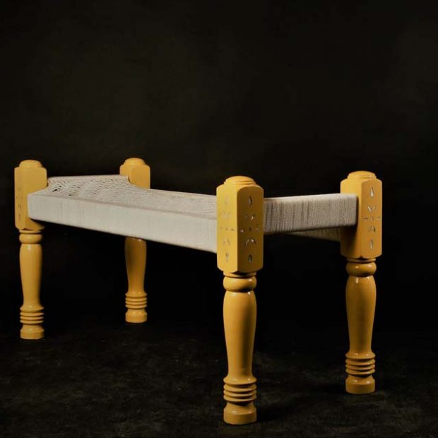 Charpai Bench - Wooden