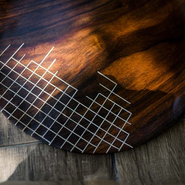 Geometric platter