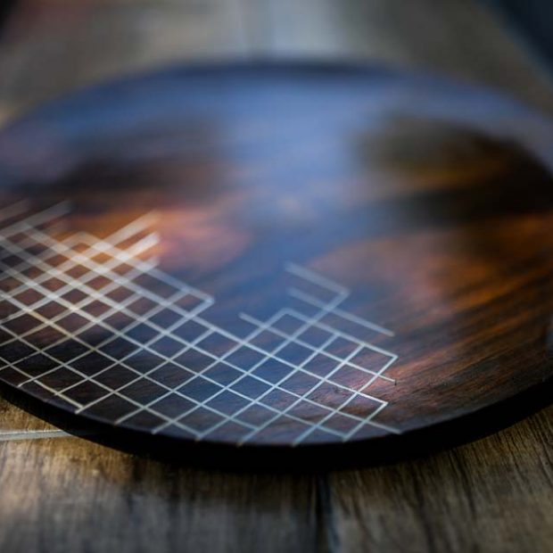 Geometric platter