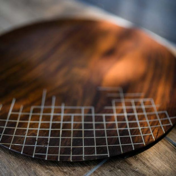 Geometric platter
